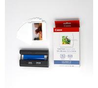Canon Jeu d'encre couleur et de papier autocollant au format 54 x 86 mm KC-18IS, 18 feuilles