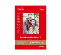 Canon Papier Photo Glacé Extra II A3, 20 feuilles, 260 g/m², Finition Hautement Brillante, 297x420mm, Épaisseur 270 µm, Compatible Canon Lucia/ChromaLife100+