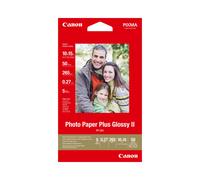 Canon Papier Photo Glacé Extra II PP-201 10x15cm, 260 g/m², 50 feuilles, 270µm, Rouge, Finition Hautement Brillante, Compatible Canon Lucia & ChromaLife100+