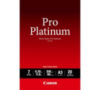 Canon Papier photo professionnel Platinum A3 PT-101 - 20 feuilles, 20 pièce(s), 297 x 420, A3 2768B017