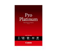 Canon Papier Photo Professionnel Platinum PT-101 A3, 297x420mm, 20 Feuilles, Réf: 2768B017, Code SH: 37032000