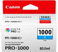 Canon Cartouche d'encre cyan PFI-1000C
