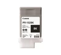 CANON PFI-102BK cartouche encre teintée noir capacité standard 130ml pack de 1