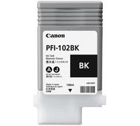 Canon PFI-102BK (PFI102BK) Cartouche d'encre Noir authentique (TVA incluse)