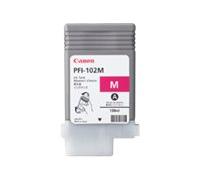 CANON PFI-102M cartouche encre teintée magenta capacité standard 130ml pack de 1