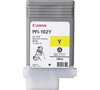 Canon PFI-102Y (PFI102Y) Cartouche d'encre Jaune authentique (TVA incluse)