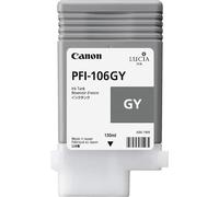 Canon Pfi-106 Gy Gris Chiné Original Réservoir d'Encre pour Imageprograf Ipf6400 Ipf6400Se Ipf6450
