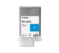 Canon PFI-107C Cyan - Cartouche d'encre jet d'encre Original - 6706B001 - Pour imagePROGRAF 680/685/780/785 - Fabriqué au Japon