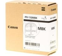 Canon PFI-110 MBK - 160 ml - noir mat - original - réservoir d'encre - pour imagePROGRAF TX-2000, TX-2100, TX-3000, TX-3100, TX-4000, TX-4100 Noir G