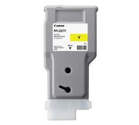 Canon PFI-207Y (8792B001AA) Cartouche d'encre Jaune authentique (TVA incluse)