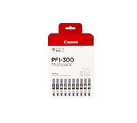 Canon - PFI-300 - 4192C008 - Multipack PFI-300 MBK/PBK/C/M/Y/PC/PM/R/GY/CO