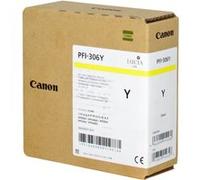 Canon PFI-306 Y - 330 ml - jaune - original - réservoir d'encre - pour imagePROGRAF iPF8400, IPF8400SE, iPF8400SE MFP M40, iPF9400, iPF9400S