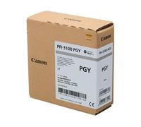 Canon Cartouche d'encre PFI-3100PGY – Gris photo 160 ml – Original pour PRO-2600/4600/6600 G