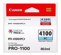 Canon Cartouche d'encre PFI-4100 Photo Cyan 80 ml Original pour imagePROGRAF PRO-1100 - 6781C001