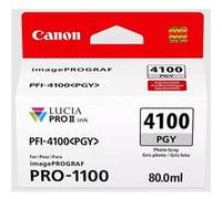 Canon PFI-4100 PGY - gris photosensible - original - réservoir d'encre