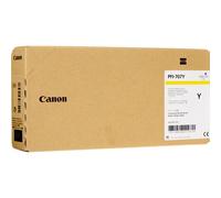 CANON PFI-707Y (9824B001) Cartouche d'encre Jaune authentique (TVA incluse)