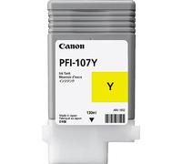 Original Canon 6708B001 / PFI107Y Cartouche d'encre jaune