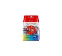 Canon PG-540 XL/CL-541XL Photo Value Pack - Pack de 2 - à rendement élevé - noir, couleur (cyan, magenta, jaune) - 100 x 150 mm 50 feuille(s) coque