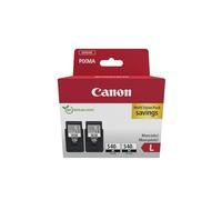 Canon PG-540L Fine Lot de 2 Cartouches d'encre Noire d'origine | 11ml Encre noire authentique en lot de 2 pour gros volumes - pour PIXMA MG3650S, TS5150, MG3650, TS5151, MX475 et plus !