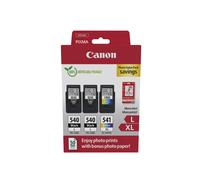 Canon PG-540XL x 2 / CL-541XL High Yield Genuine Ink Cartridges, Pack of 3 (2 x