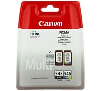 Canon Multipack de cartouches d'encre PG-545/CL-546 BK/C/M/Y
