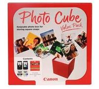 Canon PG-560/CL-561 Photo Value Pack - Brillant - 0.27 mm - pack de 2 - couleur (cyan, magenta, jaune), noir pigmenté - original - boîte - réservoir d'encre/kit papiers - pour PIXMA TS5350, TS5351, TS