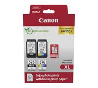 Canon 5437C006 cartouche d'encre 2 pièce(s) Original Rendement élevé (XL) Noir, Cyan, Magenta, Jaune