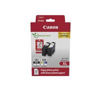 Canon PG-585XL/CL-586 PVP cartouche d'encre 2 pièce(s) Original Rendement élevé (XL) Noir, Cyan, Magenta, Jaune