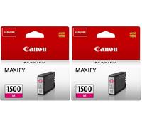 Canon PGI-1500 Cartouche M Magenta (Emballage Carton) (Lot de 2)