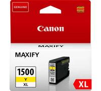 Canon PGI-1500XL Cartouche d'encre Jaune authentique (TVA incluse)