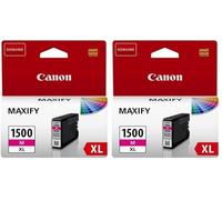 Canon PGI-1500XL Cartouche M Magenta XL (Emballage Carton) (Lot de 2)