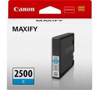 Canon PGI-2500 C - 9.6 ml - cyan - original - réservoir d'encre - pour MAXIFY iB4050, iB4150, MB5050, MB5150, MB5155, MB5350, MB5450, MB5455 Bleu G