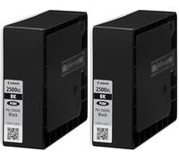 Canon PGI-2500XL Cartouche BK Noire XL (Emballage Carton) (Lot de 2)