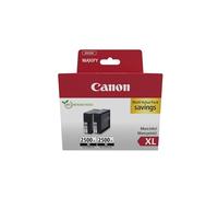 Canon Encre PGI-2500XL Noir (BK) - Pack double d'origine (paquet de 2) 9254B011