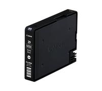 Canon PGI-29MBK Cartouche d'encre noire mate LUCIA 36ml pour PIXMA Pro 1, encre pigmentée, rendement 1345 pages 10x15cm ISO/JIS-SCID, Japon