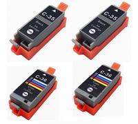 Canon PGI-35BK & CLI-36Ink Cartridges4-Pack