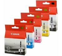 Canon Cartouches d'encre d'origine PGI-5/CLI-8 PGI-5BK/CLI-8BK pour PIXMA ip4200, ip4300