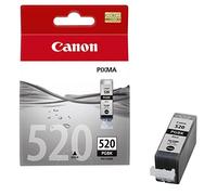 Canon PGI-520 BK Cartouche Certifié Canon Capacité Standard Noir Emballage Plastique Obsolète