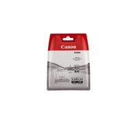 Canon PGI-520BK - Lot de 2 cartouches d'encre noire à pigments, 2x19ml, Original, Jet d'encre, Compatibilité PIXMA MX/IP/MP, ISO/IEC 24711