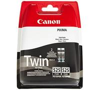 Canon Cartouche d'encre noire pigmentée PGI-525PGBK (lot de deux paquets)