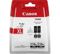 Canon Cartouche d'encre noire PGI-550BK (double pack)