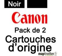Canon - PGI-550XL BK 2P - Cartouche noire pack 2 - produit d'origine - 6431B005