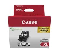 Canon 2 cartouches originales Canon PGI-550 PGBK XL - Noir