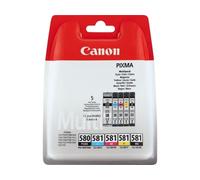 Canon Multipack de cartouches d'encre pigmentée PGI-580BK/CLI-581 BK/C/M/Y
