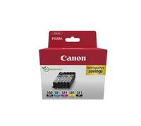 Canon PGI-580BK/CLI-581 BK/C/M/Y Multipack - Pack de 5 - 2078C008