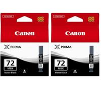 Canon PGI-72 Cartouche MBK Noire Mat (Emballage Carton) a l'unité (Lot de 2)