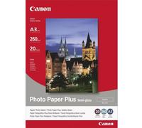 Canon Photo Paper Plus Semi-gloss SG-201 1686B026 Papier photo DIN A3 260 g/m² 20 feuille(s) satiné brillant