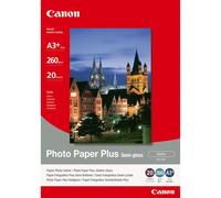 Canon Photo Paper Plus SG-201 - semi-brillant - A3 plus (329 x 423 mm) - 260 g/m² - 20 feuilles papier photo - pour i9950 ; PIXMA iX4000, iX5000, iX7000, PRO-1, PRO-10, PRO-100, Pro9000
