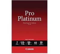 Canon Papier photo professionnel Platinum A3 PT-101 - 20 feuilles