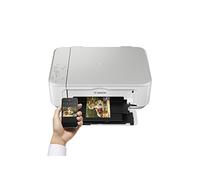 Canon Pixma MG3650 Imprimante Jet d'encre Couleur 9,9 ppm Wi-FI Blanc